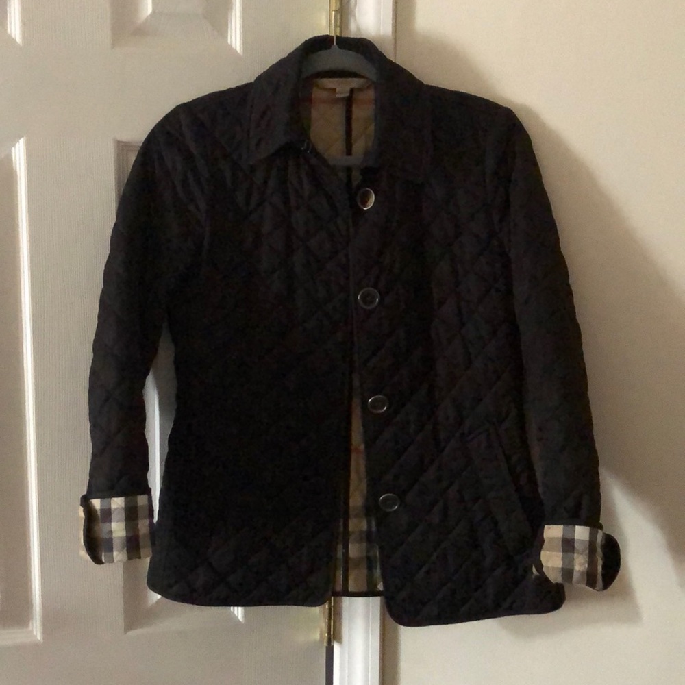 burberry diamond quilted coat